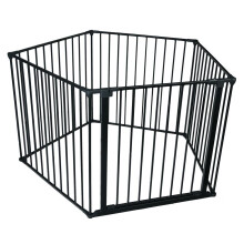 (5 x 72cm, Black) Safetots Premium Multi Panel Play Den