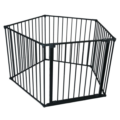 Safetots (5 x 72cm, Black) Safetots Premium Multi Panel Play Den