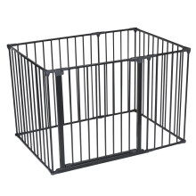 (72cm x105cm, Black) Safetots Premium Multi Panel Play Den