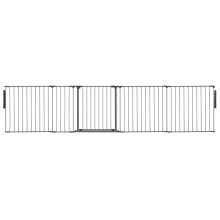 (Grey, Up to 331cm) Safetots Multi Panel Room Divider