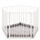 Safetots (5 x 72cm, White) Safetots Premium Multi Panel Play Den with Mat 1
