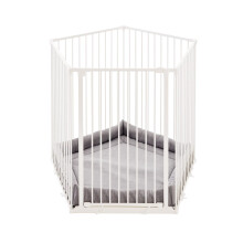 (5 x 72cm, White) Safetots Extra Tall Play Pen with Mat, Pentagon