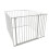 Safetots (92cm x 92cm, White) Safetots Premium Multi Panel Play Den 1