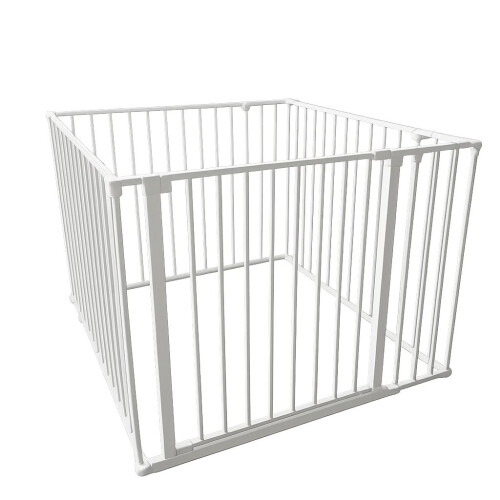 Safetots (92cm x 92cm, White) Safetots Premium Multi Panel Play Den
