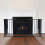 Safetots (72D x 138W cm) Safetots Multi Panel Fire Surround Black 1
