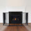 Safetots (82D x 104W cm) Safetots Multi Panel Fire Surround Black 1