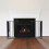 Safetots (46D x 138W cm) Safetots Multi Panel Fire Surround Black 1