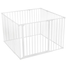 (105cm x 105cm, White) Safetots Premium Multi Panel Play Den