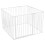 Safetots (105cm x 105cm, White) Safetots Premium Multi Panel Play Den 1