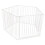 Safetots (5 x 72cm, White) Safetots Premium Multi Panel Play Den 1