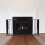 Safetots (46D x 138W cm) Safetots Multi Panel Fire Surround Black 2