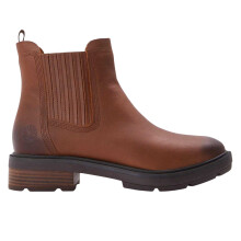 (4 UK, Medium Brown) Timberland Womens/Ladies Leather Block Heel Chelsea Boots