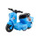 Pull Back Motorcycle Toy for Kids 3+, Friction-Powered with 1