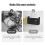 Wall-Mounted WiFi Router Storage Box 9.45x5.5x2.39 in 6