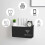 Wall-Mounted WiFi Router Storage Box 9.45x5.5x2.39 in 5