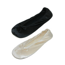 Isotoner Isotoner Women's Satin Classic Ballerina Slippers (Pack of 2)