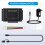 USB to /IDE Adapter  USB Hard Drive Cable Adapter for 2.5inch and 3.5inch  Solid State Disk EU Plug 2