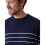 Joules (L, Navy/Ecru) Joules Mens Stripe Regular Sweatshirt 3