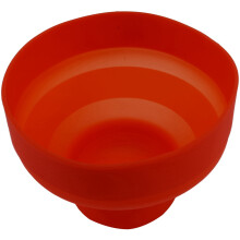 2X Popcorn Microonde Silicone Pieghevole Cucina Rossa Utensili Facili DIY Popcorn Secchio Ciotola Maker con Coperchio
