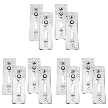 12X Connessione Divano Componibile con Chiusura A Scatto, Connettore per Mobili con Clip per Divano, Fissaggio con Connettore A Scatto per Mobili per