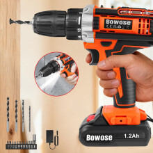 21V Cordless Drill Set Electric Screwdriver Combi Driver High Power DIY NEW UK