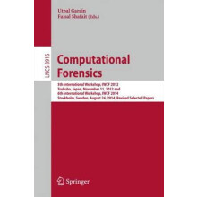 Computational Forensics 5th International Workshop IWCF 2012 Tsukuba J