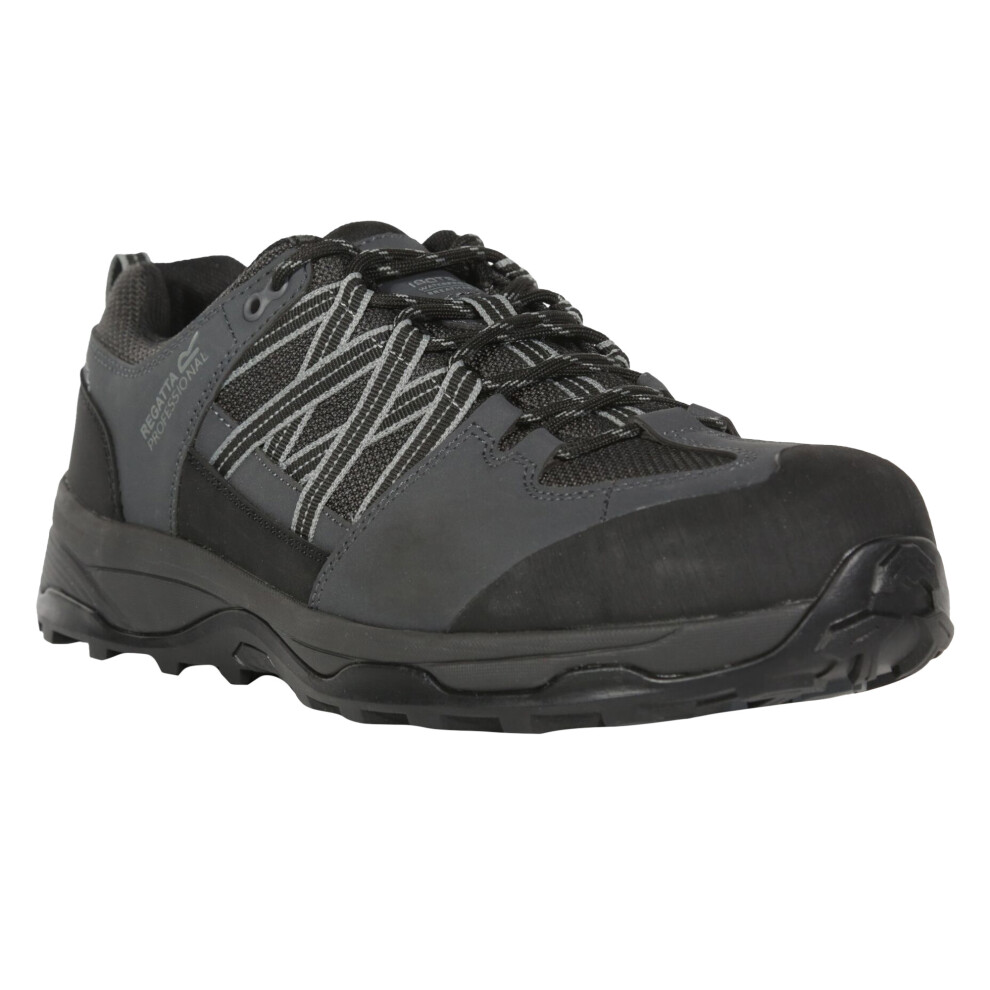 (12 Uk, Black/Briar) Regatta Professional Mens Safety Trainers 5063238041356