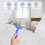 Window Cleaning Tool Mop Wash Wipe Set Extension Pole Telescopic Squeegee Kit 5