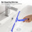 Window Cleaning Tool Mop Wash Wipe Set Extension Pole Telescopic Squeegee Kit 9