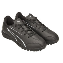 (13 UK Child, Black/White) Puma Boys Vitoria TT Football Boots