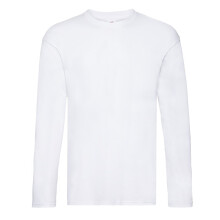 (XXL, White) Fruit of the Loom Mens Iconic 150 Classic Long-Sleeved T-Shirt
