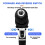21V Cordless Drill Set Drill Driver Bits With Li-ion Battery and Quick Charger 6