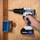21V Cordless Drill Set Drill Driver Bits With Li-ion Battery and Quick Charger 9