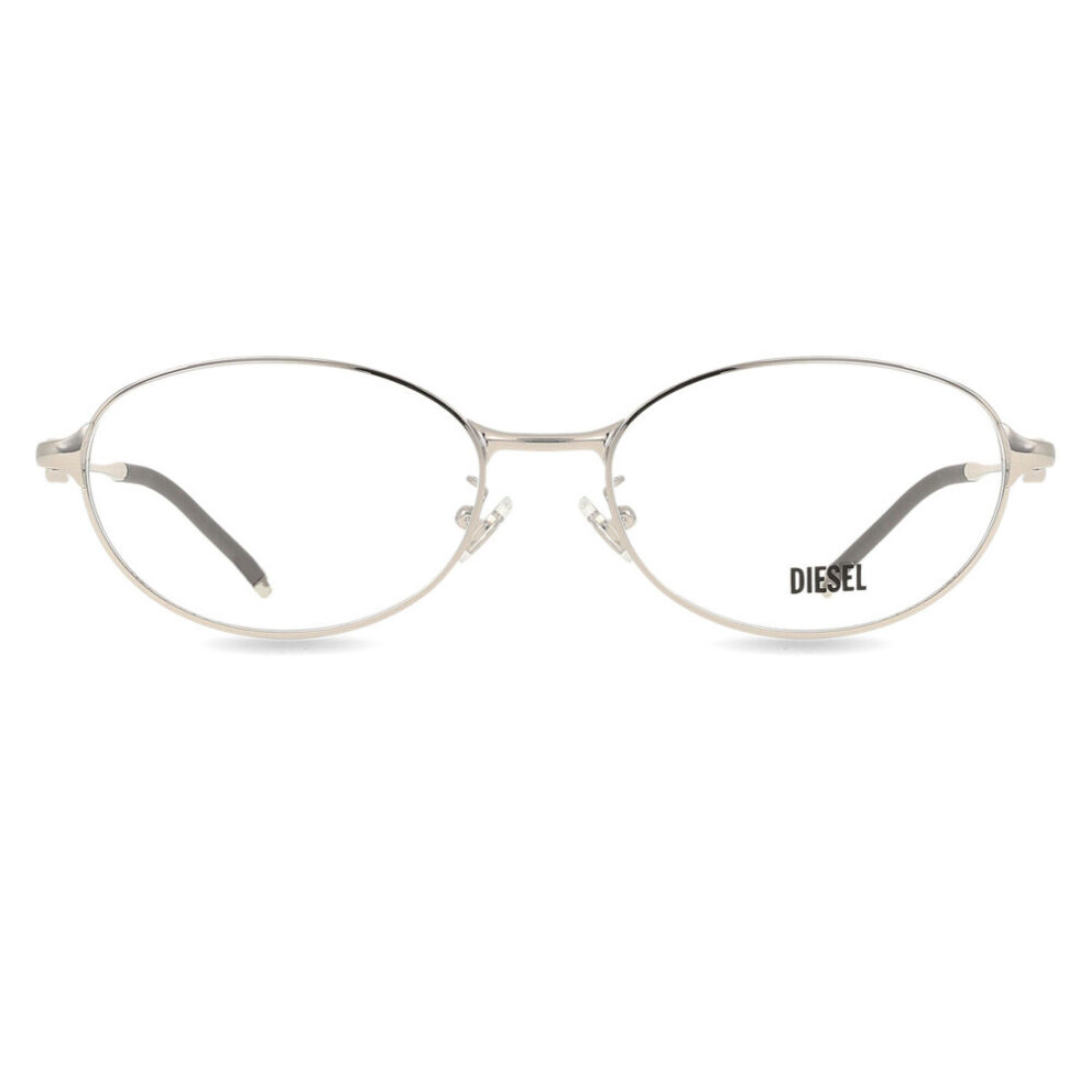 Diesel Unisex Silver Dl5004d 1001 Optical Frames Metal Round Normal - Image 2