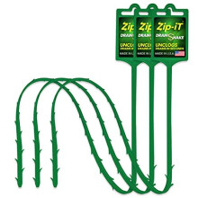 Zip-It Haarverstopping Verwijderaar 25-inch Afvoerslang Cleaner (3-Pack) - Ontstop Uw Afvoer Snel