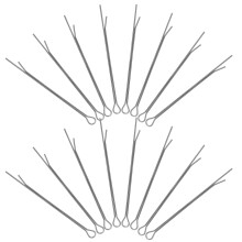 Carbon Steel Candle Wick Holders Clips 20 Pcs