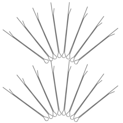 Carbon Steel Candle Wick Holders Clips 20 Pcs
