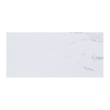 Palisade Interlocking Vinyl Vattentäta Vägg-/Baksplashplattor för Kök eller Badrum i Carrara Marmor (4.5x11 tum Prov)