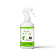 UnRuffledRx Spray de Aloe Vera para Baño de Aves 8 Fl Oz - Cuida y Protege a Tu Ave