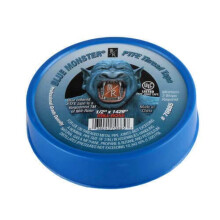 Lote de 10 rollos de cinta Blue Monster Tape 70885 PTFE Teflon 1/2" x 1429"