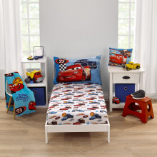 Disney Cars Radiator Springs Lightning McQueen und Tow-Mater 2-teiliges Kleinkind-Bettwäsche-Set