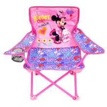 Chaise de Camping Minnie JAKKS Pacific pour Enfants, Pliable avec Sac de Transport, Minnie - Noeuds