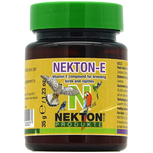 Nekton-E Vitamin E Tillskott för Fåglar, 35gm