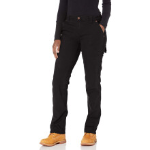 Pantalón Dickies Mujer Recto Relajado Carpintero Duck, Negro, 14