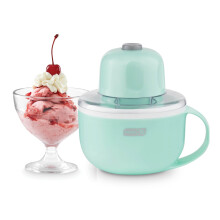 DASH My Mug Glassmaskin för Glass, Gelato, Sorbet, Fryst Yoghurt och Tillsatser