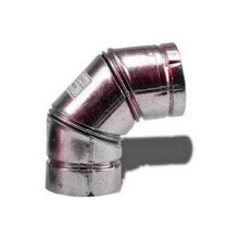 SELKIRK CORP 243230 3-Inch Coude 90DEG pour Pellet, Noir