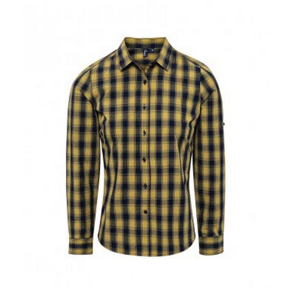 Premier Women's Multicolor Mulligan Check Long Sleeve Shirt | Size: Xl - Image 2