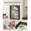 A4 Collage Picture Frame - Wood - Black - Includes 6 Mats and Shadow Box with Push Pins 4