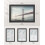 A4 Collage Picture Frame - Wood - Black - Includes 6 Mats and Shadow Box with Push Pins 7