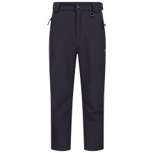 (L, Dark Flint) Trespass Mens Softshell Waterproof Trouser - Hemic